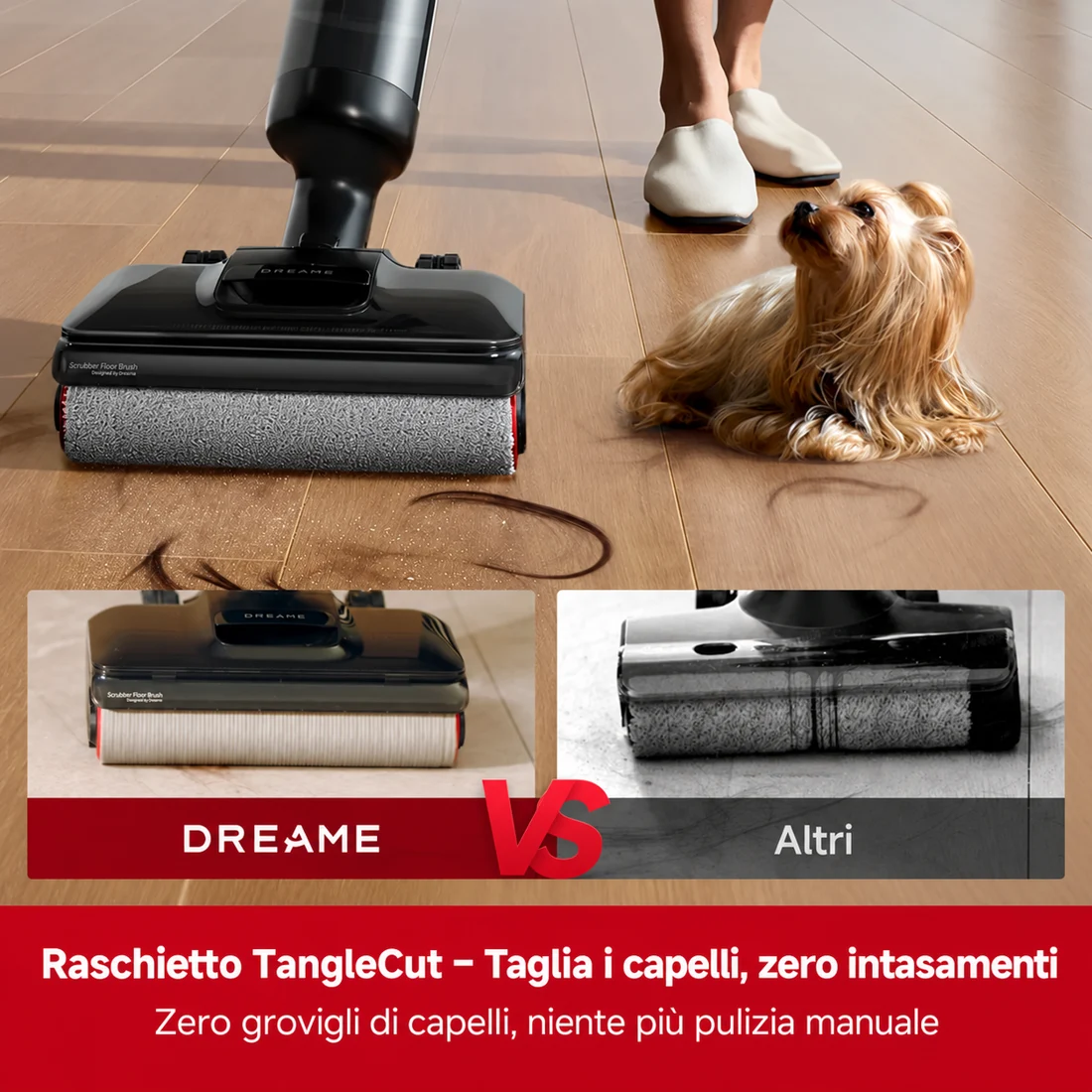 Raschietto TangleCut per capelli e peli di animali